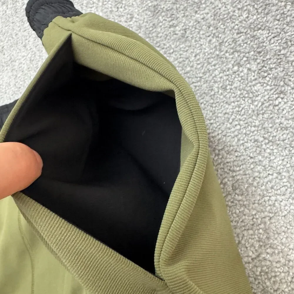 Adidas Terrex Active Track Pants Mens Small Olive Green Elastic Waist Athletic
